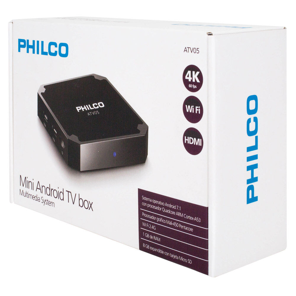 Smart TV Box Mini Philco 8GB 4K | Abc