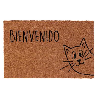 Imagen 1 del producto Limpiapiés Idetex Coco Cat 40 x 60 cm Café