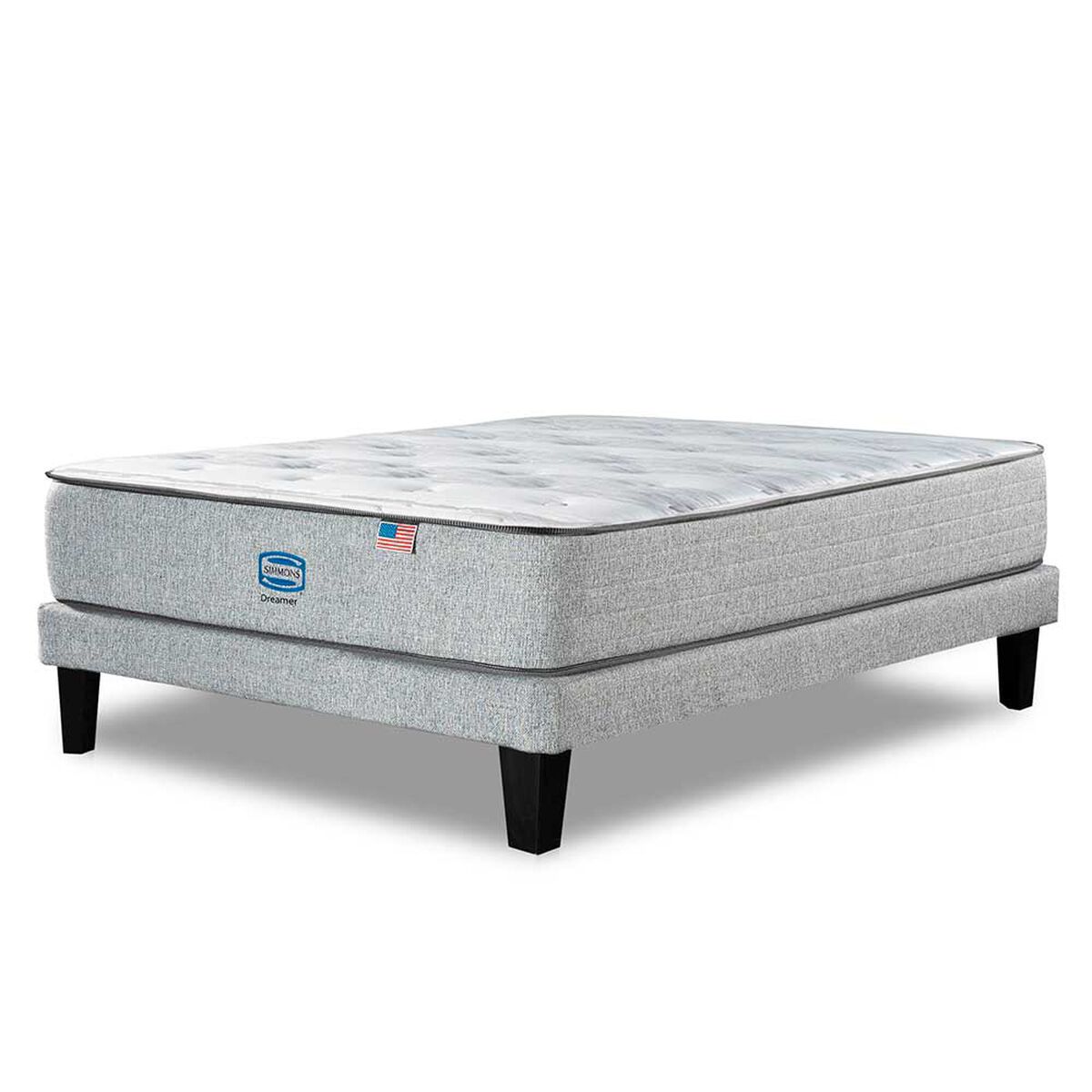 Cama Europea Simmons 1,5 Plazas Dreamer 200 cm