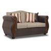 Juego de Living Innovamuebles New Bugambilia Sofá 3 Cuerpos + Dos Butacas 1 Cuerpo Beige
