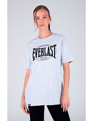 Imagen 1 del producto Polera Mujer Everlast Melange, Negro, White