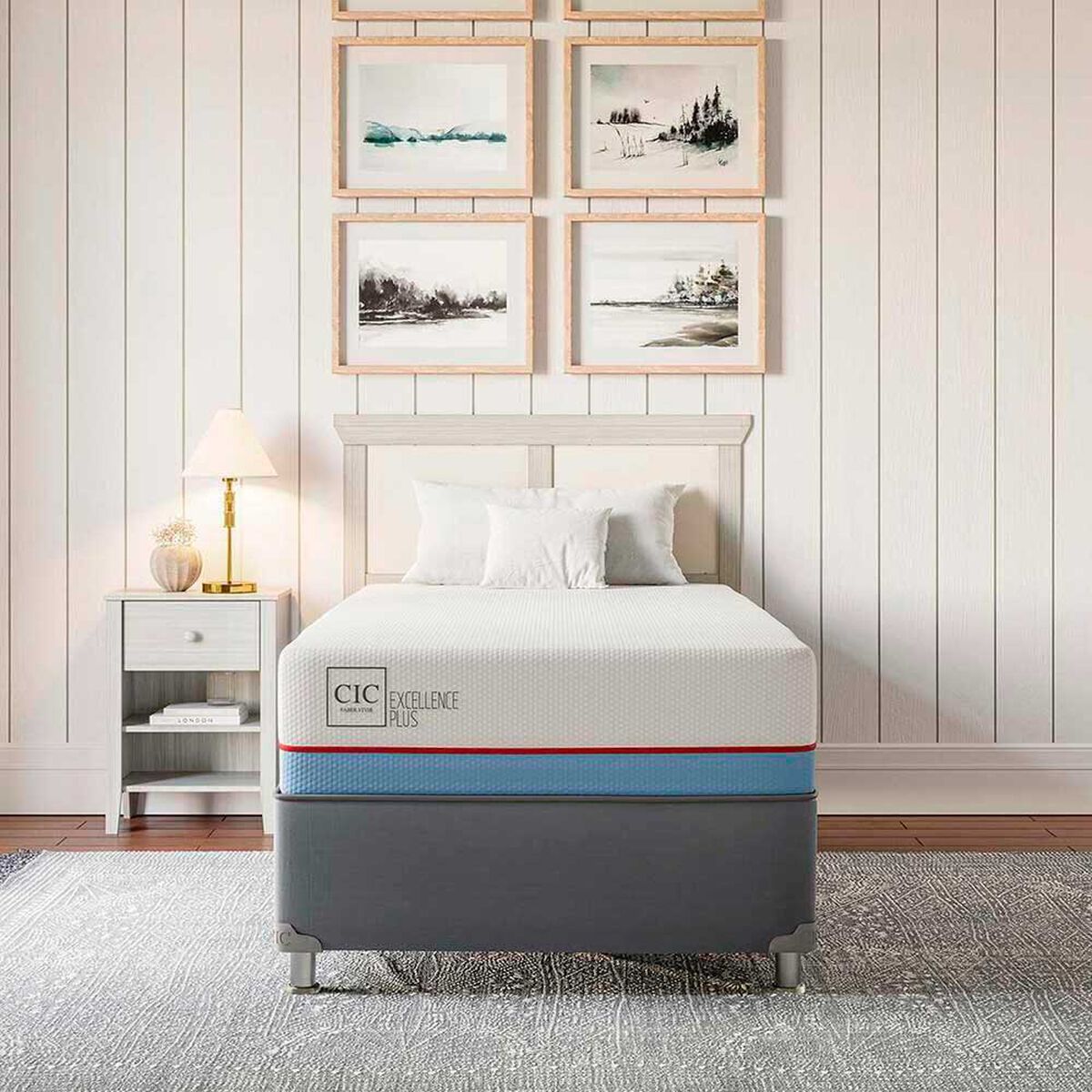 Cama Americana CIC 1 Plaza Excellence Plus