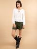 Blusa Algodón Manga Larga Mujer Zibel