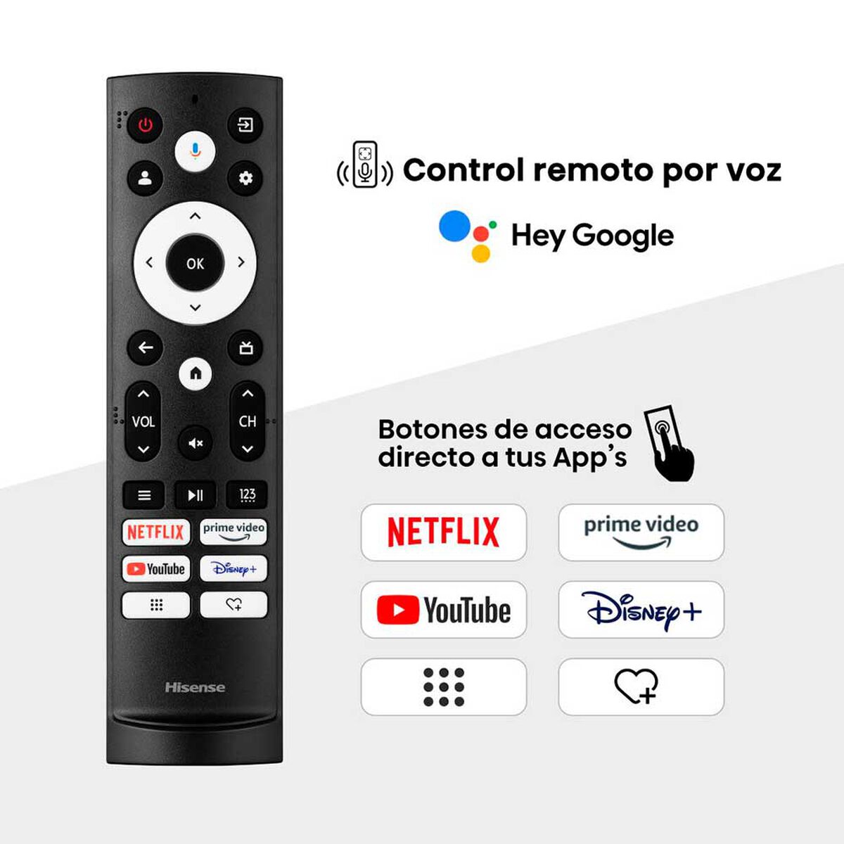 Mini LED 55'' Hisense 55U8N Smart TV 4K