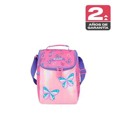 Lonchera T&eacute;rmica Xtrem Froster 6XT Mariposas Rosado/Morado