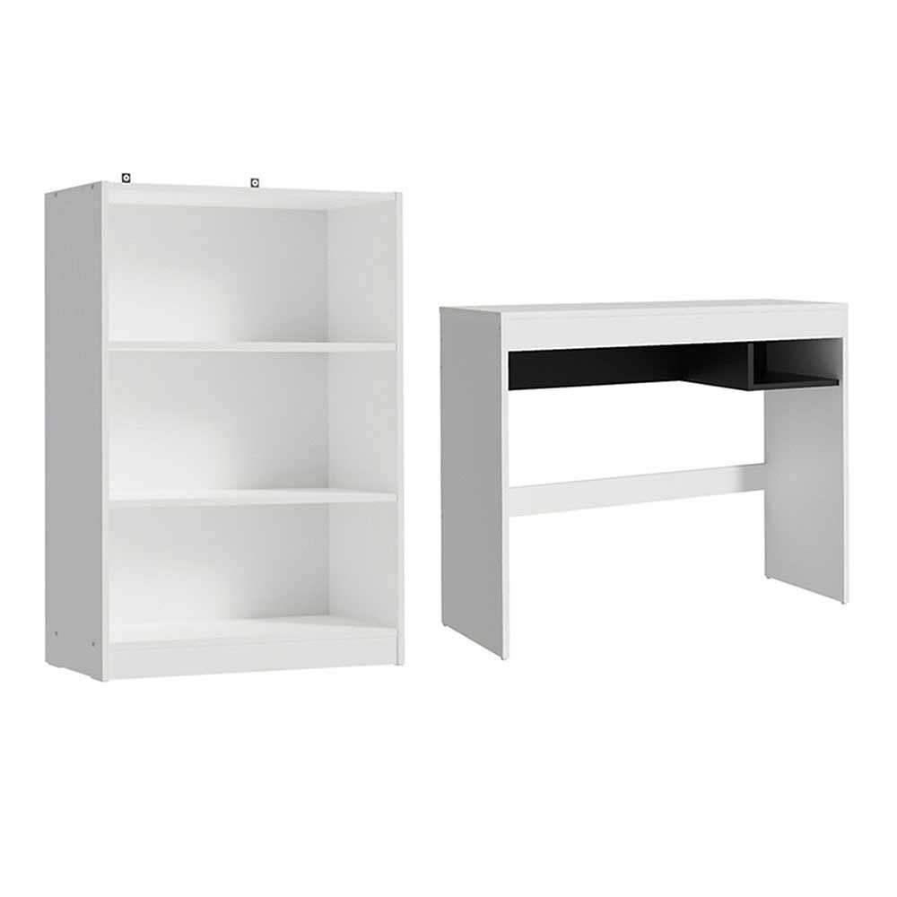 Escritorio + Estante Vekkahome Rubi Café