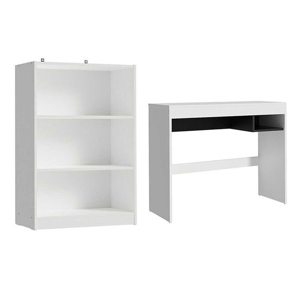 Escritorio + Estante Vekkahome Rubi Café