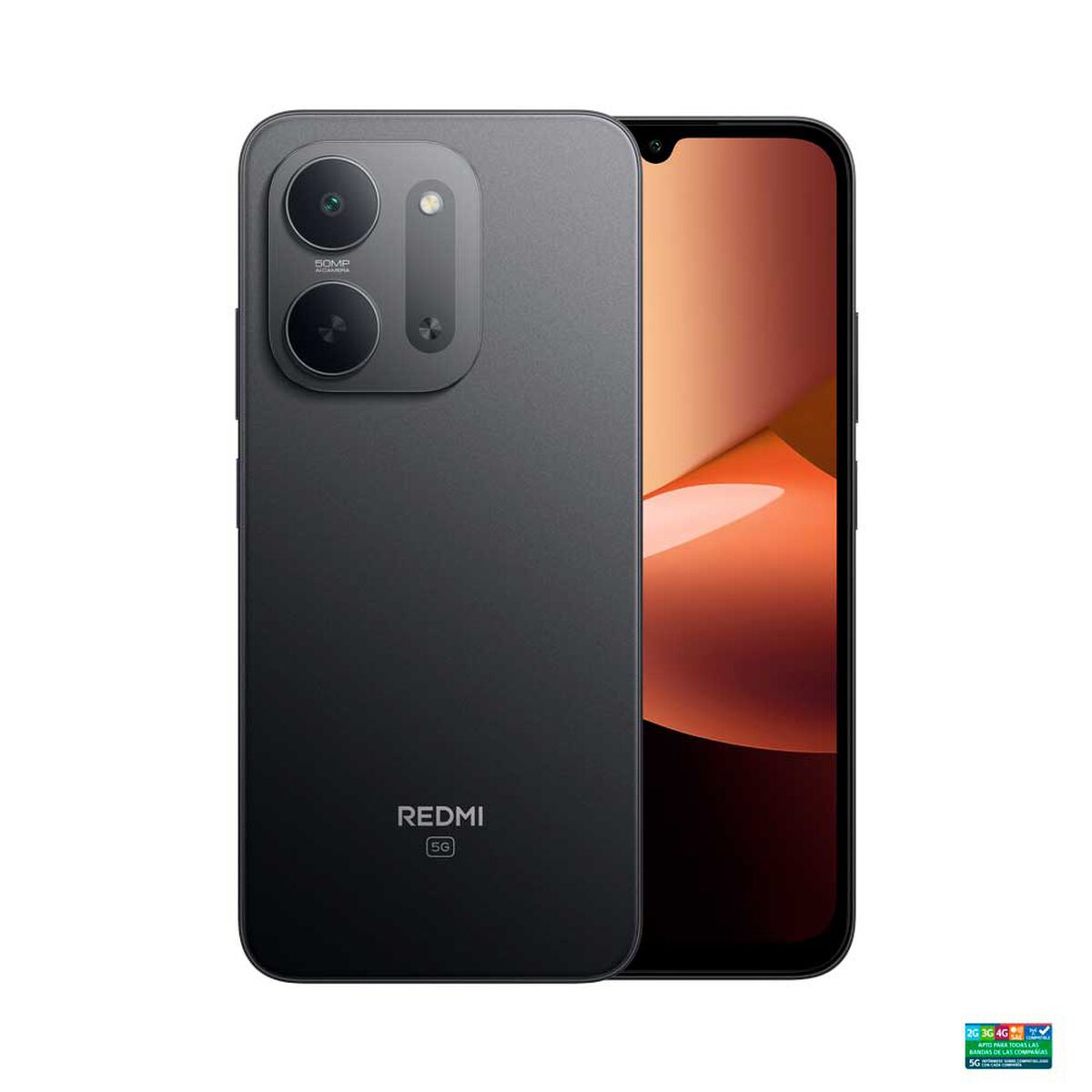 Celular Xiaomi Redmi 17C 5G 128 GB 6,9" Negro