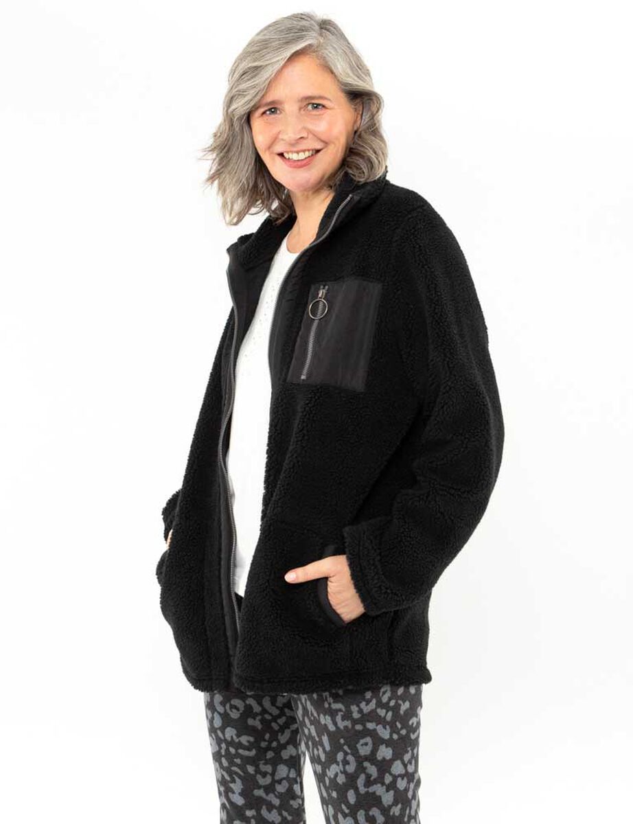 Chaqueta Peluda Mujer Portman Club