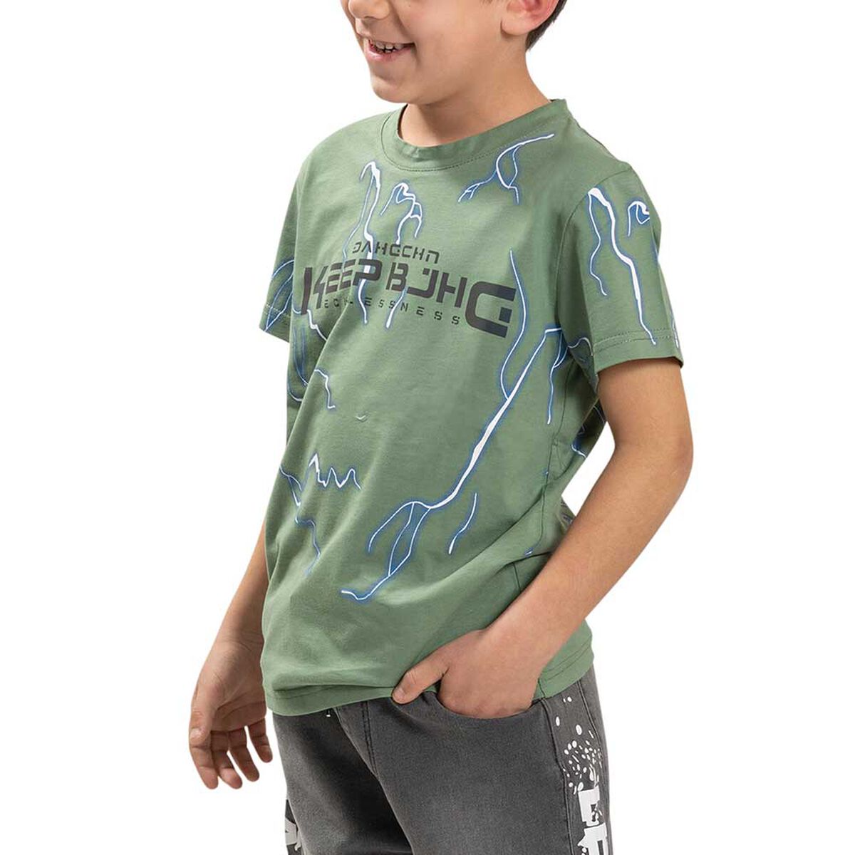 Polera de Algodón Fashion Niño Exception