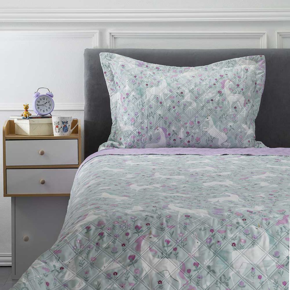 Cubrecama Infantil Estampado Casanova Kids 1,5 Plazas Butterfly