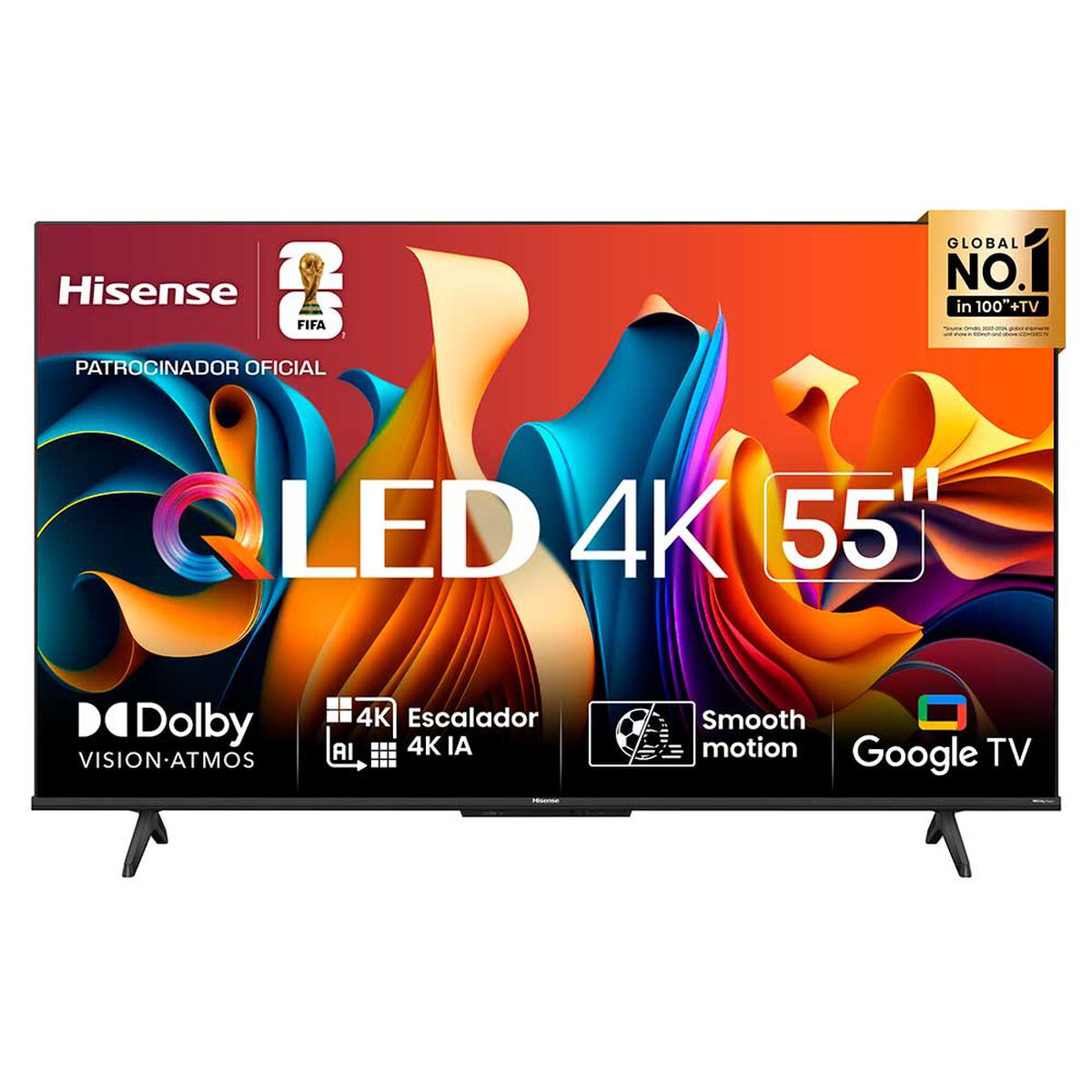 QLED 55" Hisense 55Q6N Smart TV 4K UHD