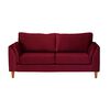 Sof&aacute; Latam Home Milan 2 Cuerpos Burdeo