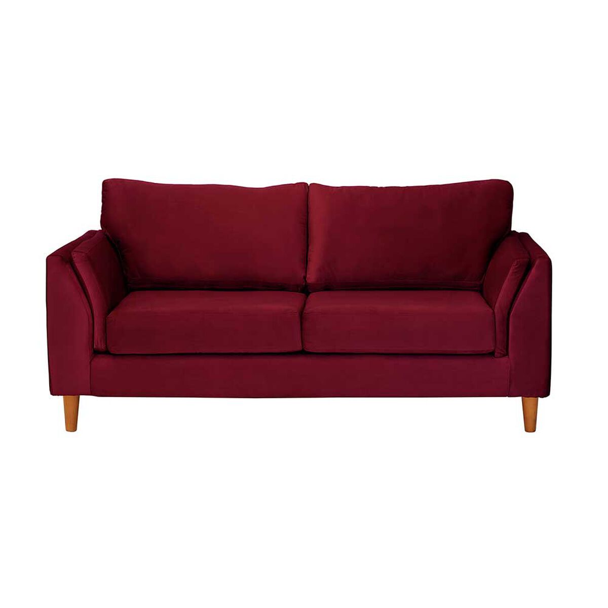 Sof&aacute; Latam Home Milan 2 Cuerpos Burdeo
