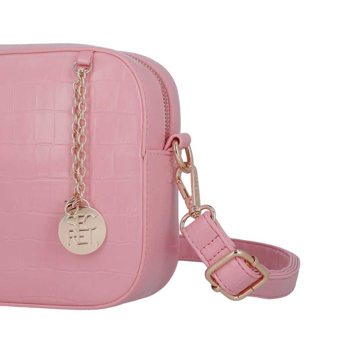 Cartera Bandolera Secret Osaka SC7 Peque&ntilde;a Rosada