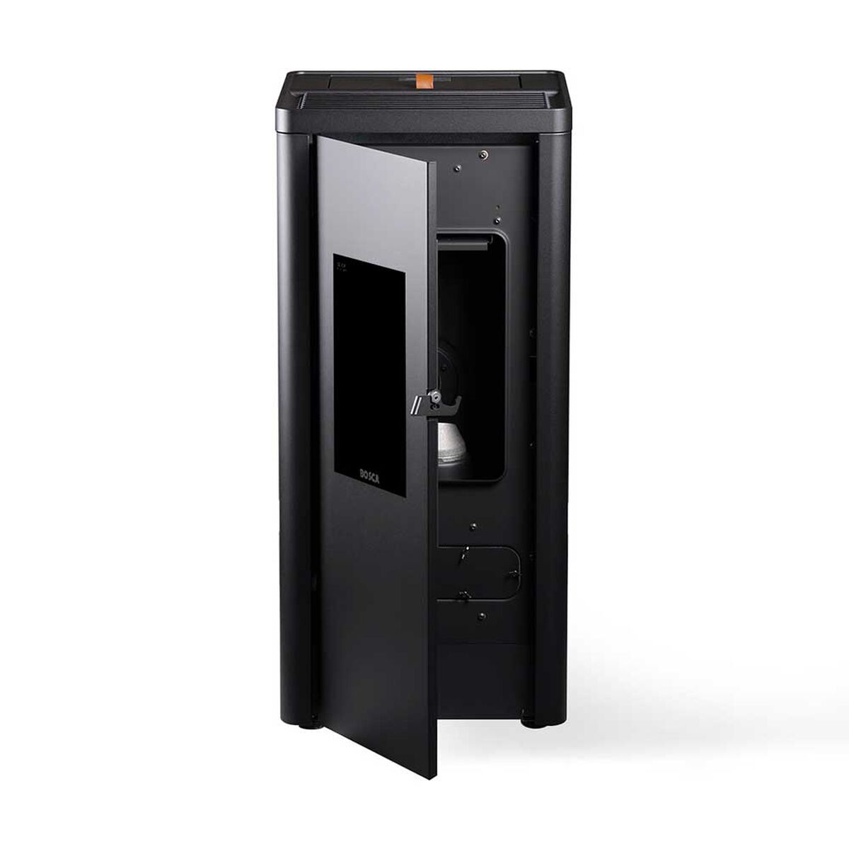 Estufa a Pellet AMG Silenzio Forgya BV + kit de instalaci&oacute;n