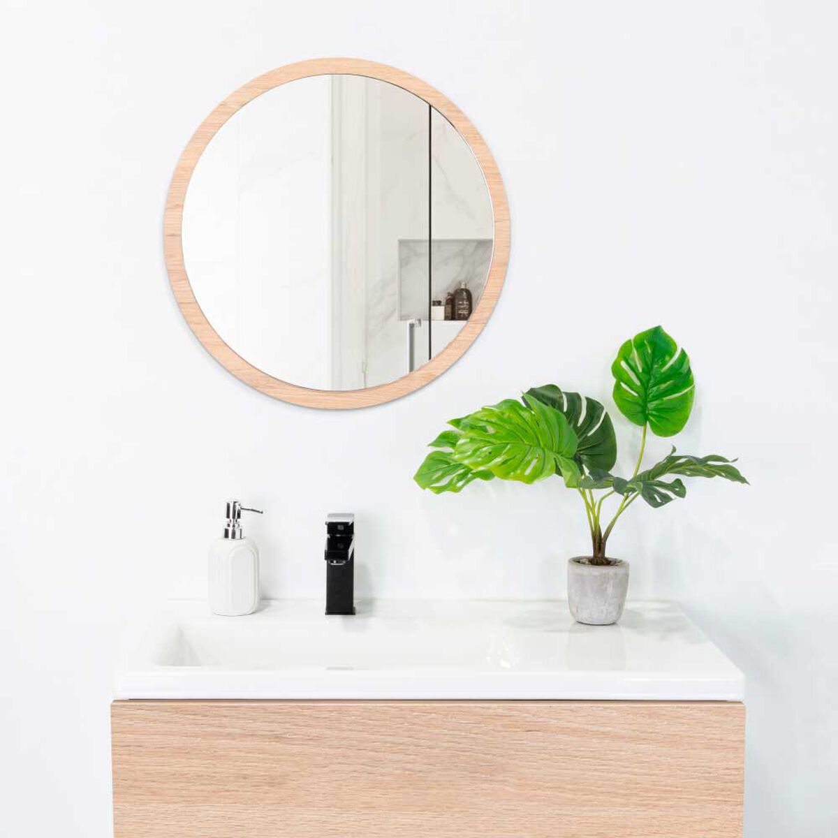 Espejo Tuhome Ary 60 Circular 60x60cm