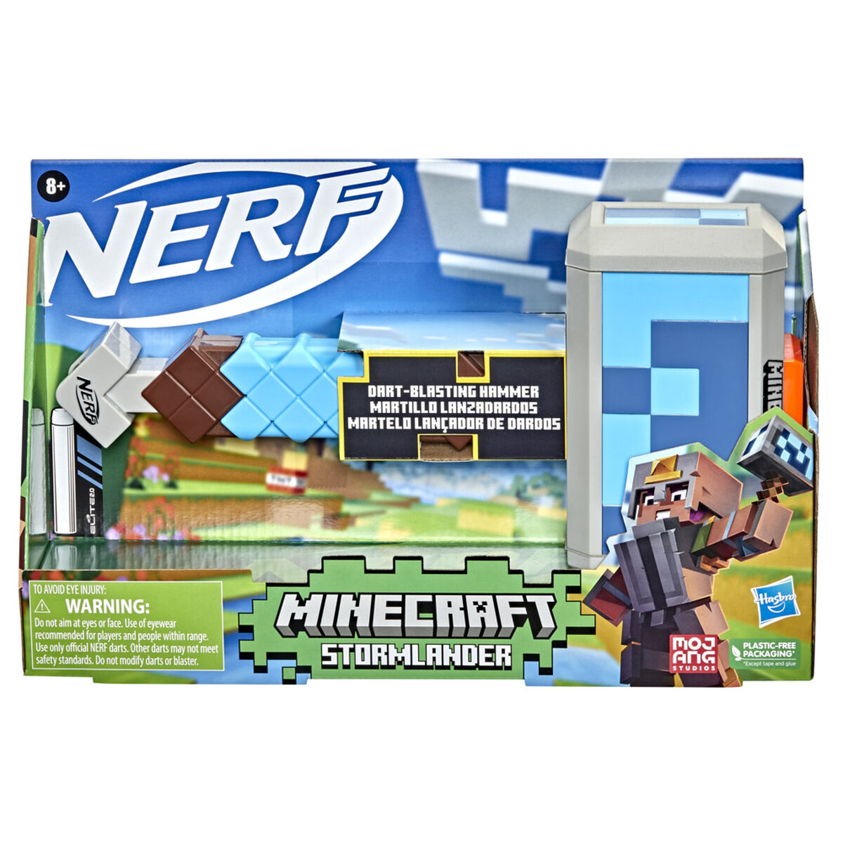 Lanzador Nerf Minecraft Stormlander