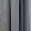 Set Cortina Doral Luciana 6 Piezas 140x220 cm Gris