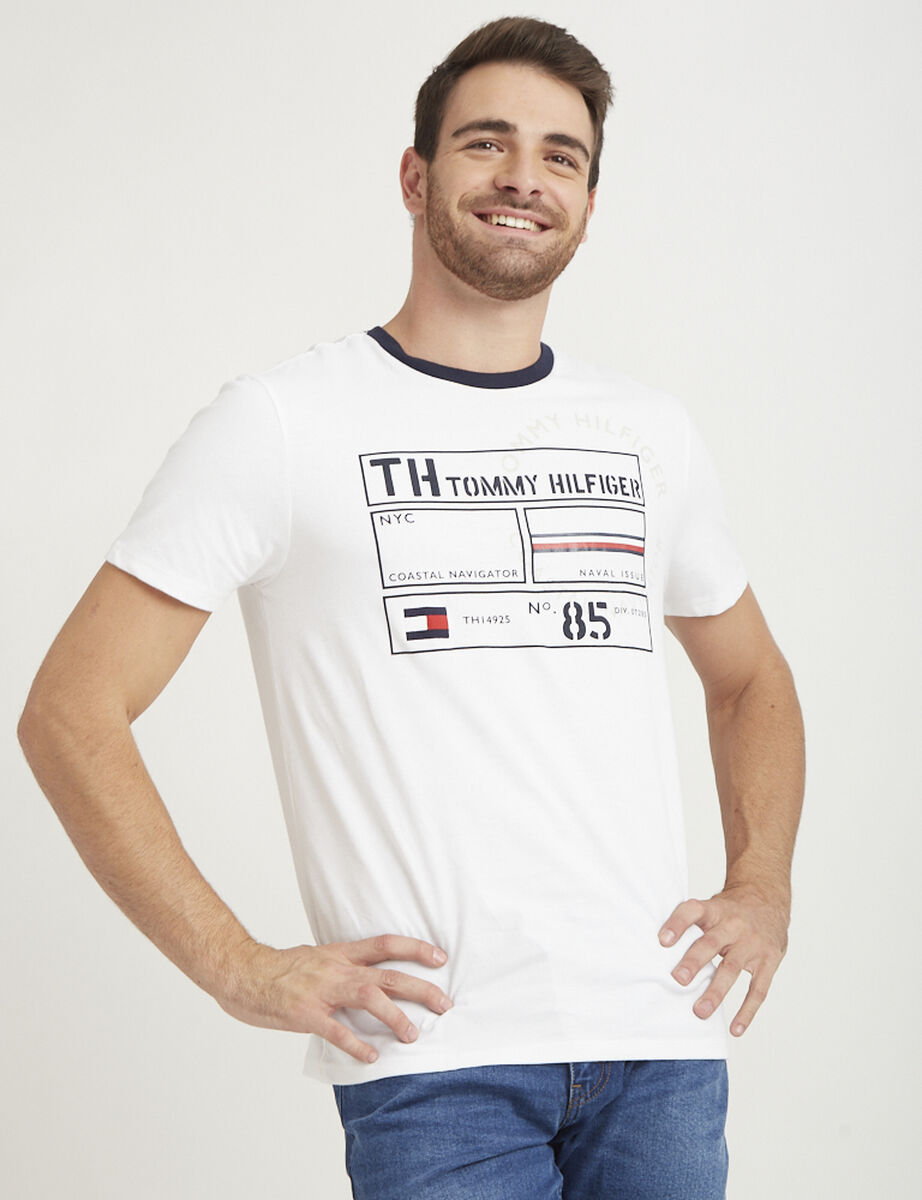 Polera de Algodón Hombre Tommy Hilfiger