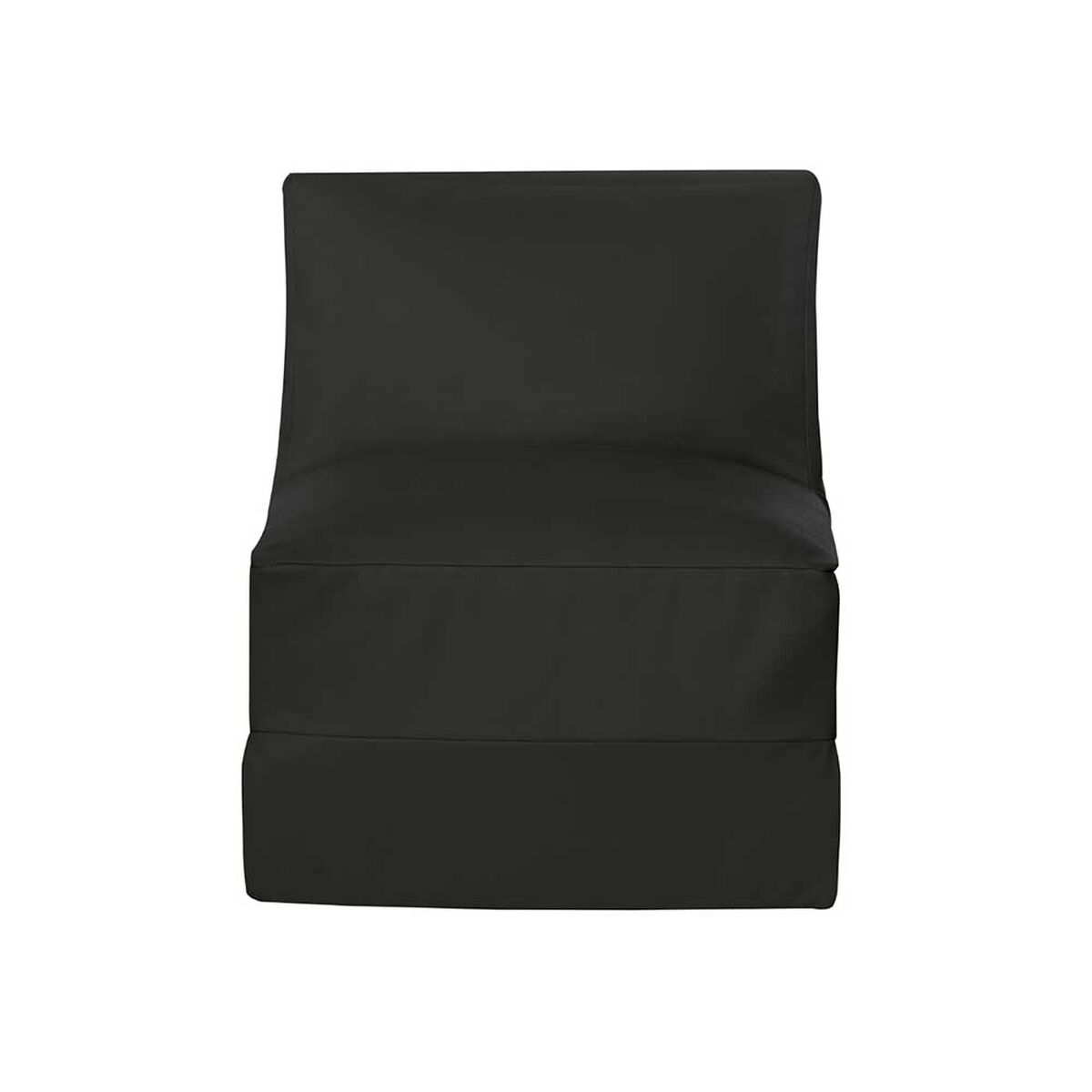 Sof&aacute; Cama Latam Home PU Bari 1 Cuerpo Negro