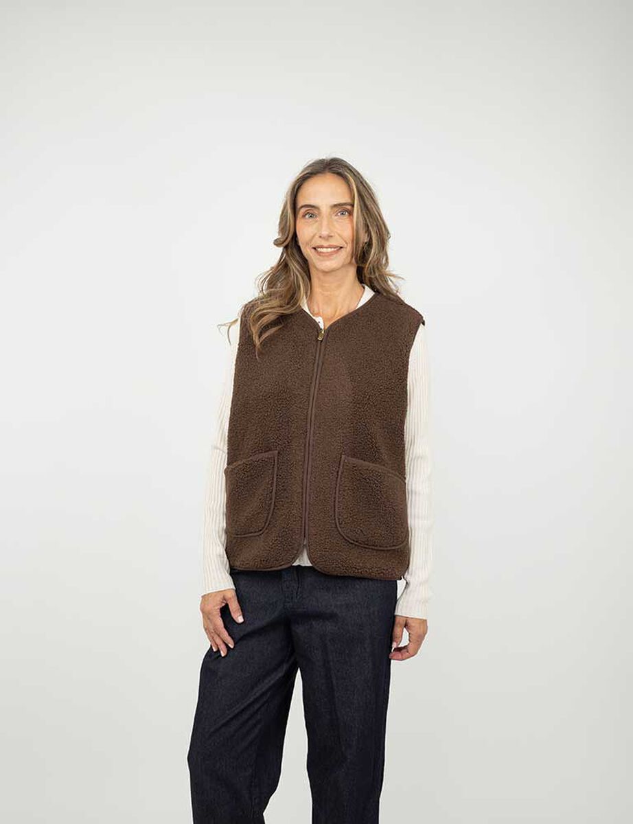 Chaqueta Sin Mangas Mujer Portman Club