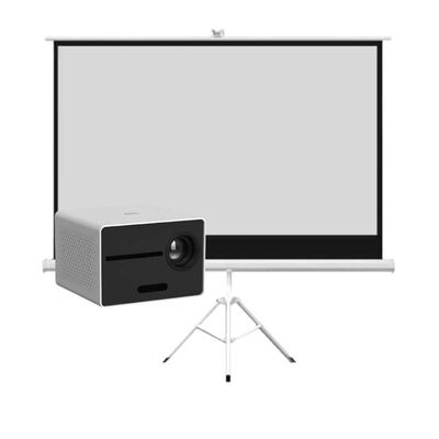 Kit Levo Proyector Halo + Telón Mural  100"