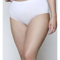 Calzón Maxi Mujer Kayser Blanco, Beige, Negro