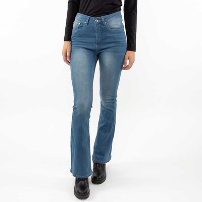 Jeans Flare Mujer Fiorucci