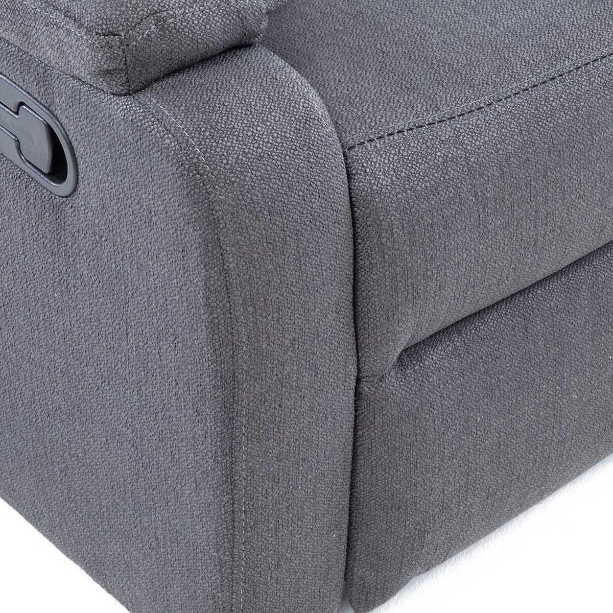 Sof&aacute; Derecho Daniels 3 Cuerpos Gris