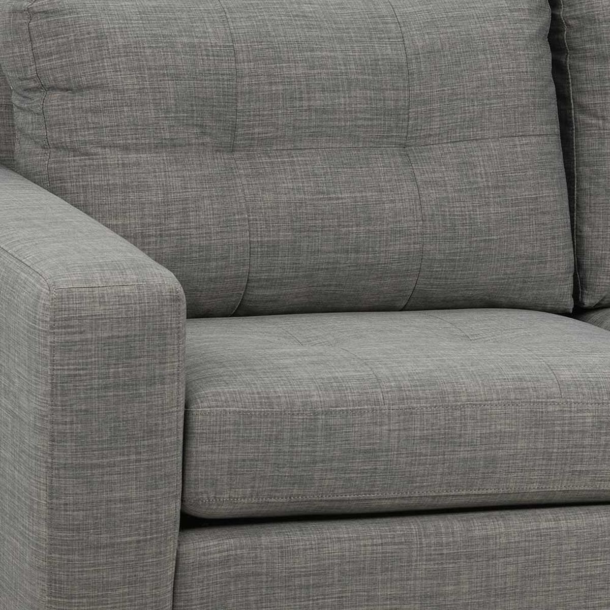 Sofá Rosen Mira Zander 3 Cuerpos Gris