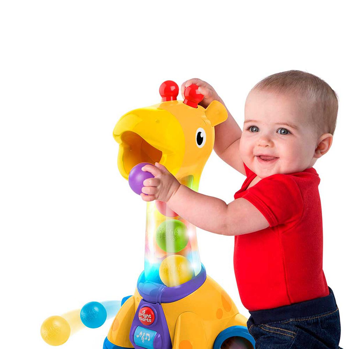 Centro de Juegos Spin & Giggle Giraffe Bright Starts