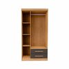 Closet Yardas Leticia 3 Puertas 2 Cajones Titanio