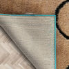 Alfombra Modalfo Exclusive Figuras Turquesa 150x200 cm