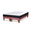 Cama Europea Latam Home 2 Plazas Zen Pro Palo Rosa