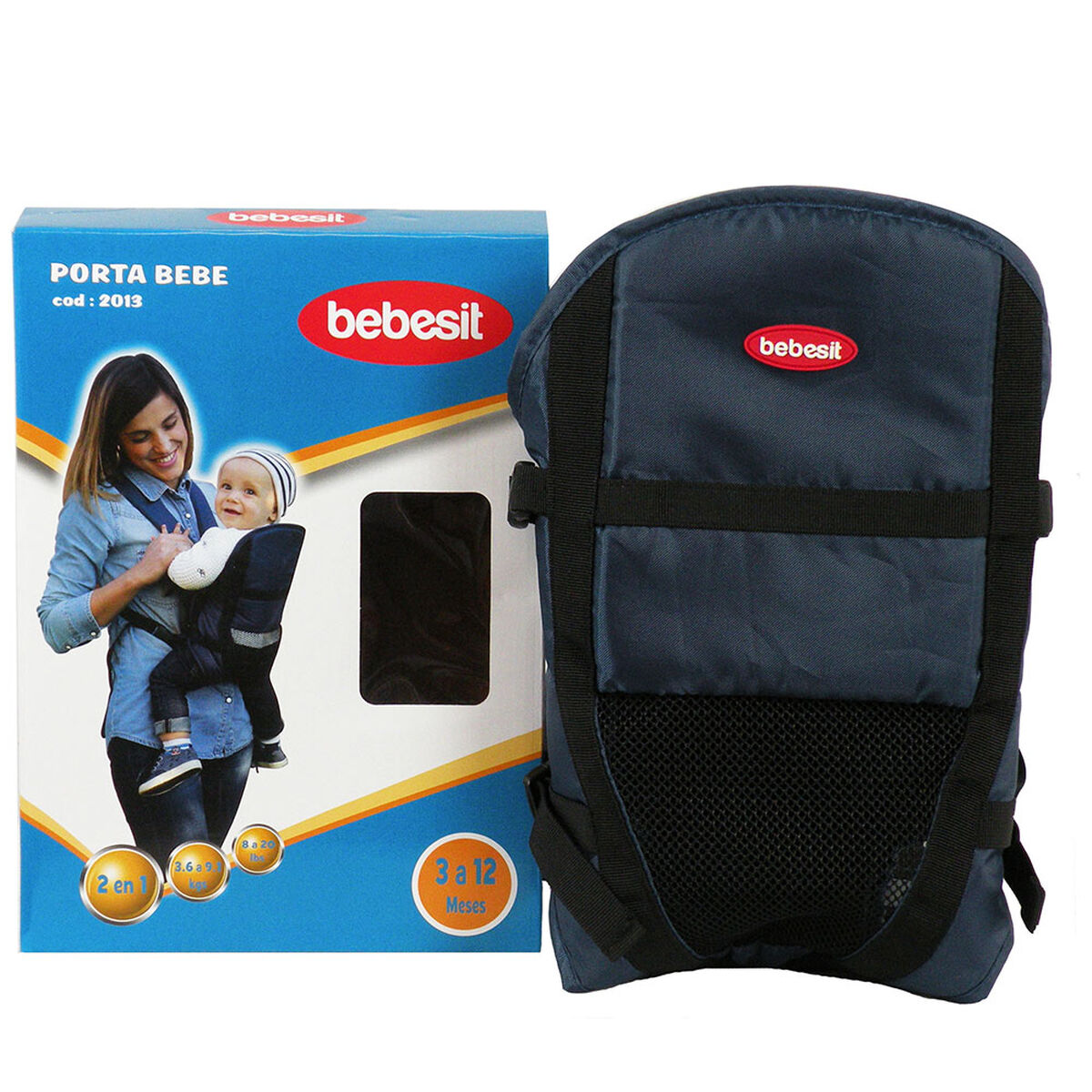 Porta Bebe Azul Bebesit