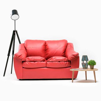 Imagen 2 del producto Sofá Cabsur Galicia 2 Cuerpos PU Rojo