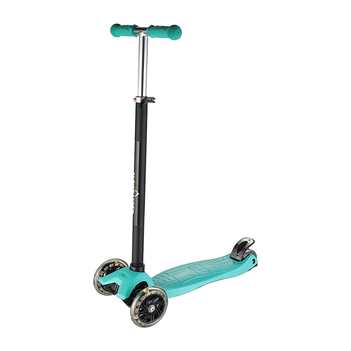 Scooter Infantil Plegable con Luces Turquesa Alpinextrem