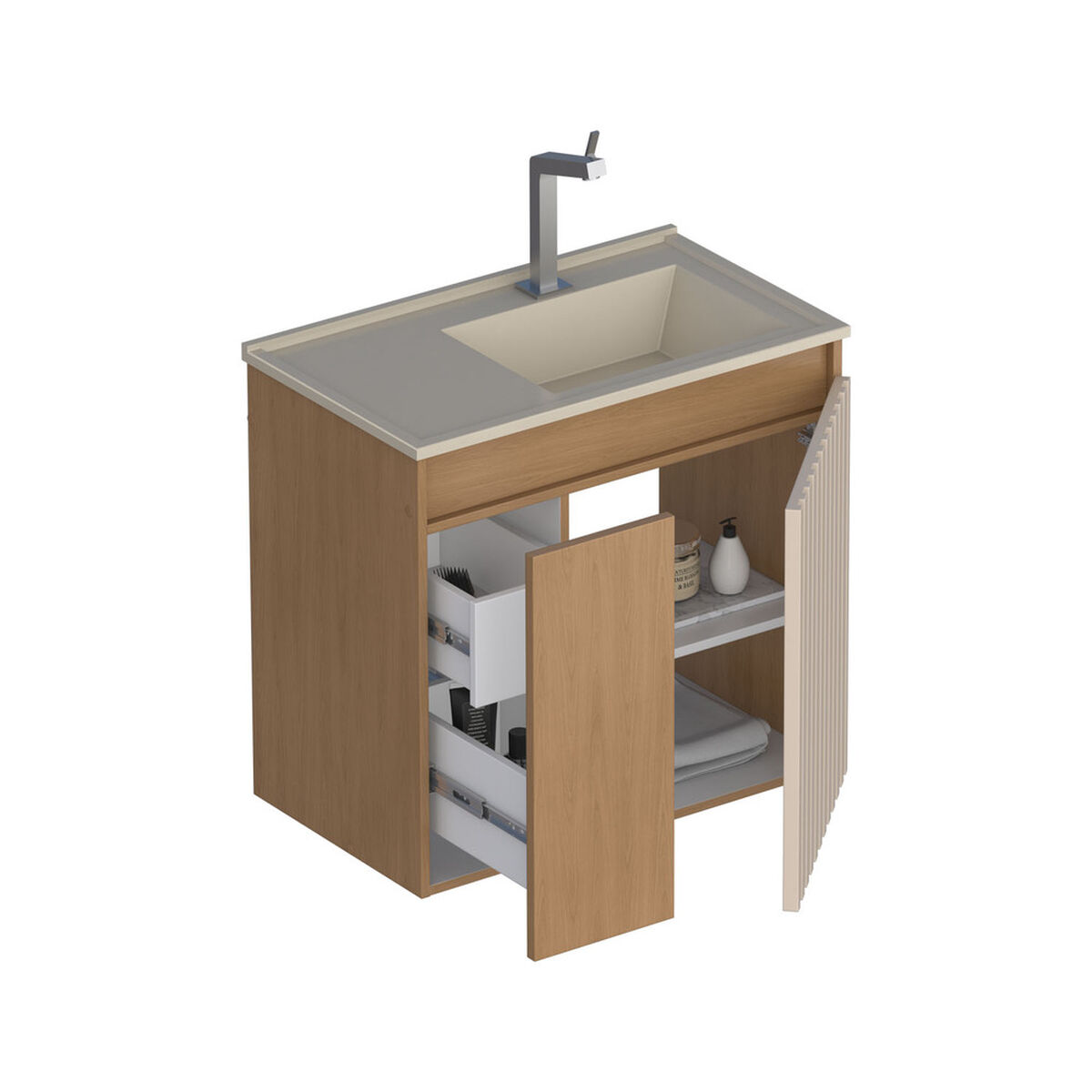 Vanitorio Vekkahome Camomila Caf&eacute;