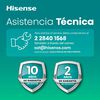 Hisense Lavadora Secadora WD3Q1042BW 10/6 kg Blanco Frontal Acero Inoxidable