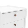Cómoda Vekkahome Luisiana 4 Cajones Blanco 