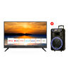 Combo LED 40" Hyundai HY40FSB20 Smart TV Full HD + Parlante Portátil Master-G MG Ultra Mega 15" con Atril