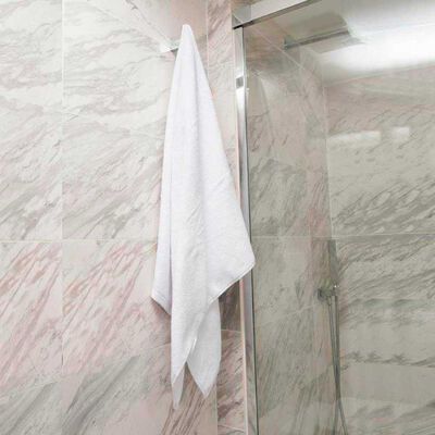 Toalla de Baño Mashini Liso 70 x 150 cm Blanco