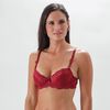 Sostén Push Up Mujer Flores