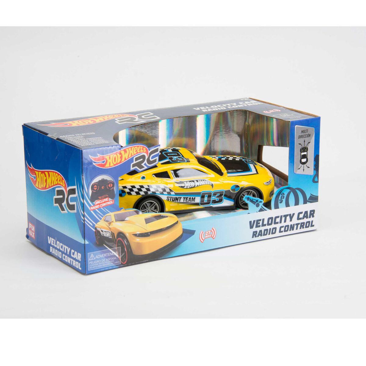 Auto Radio Control 1:24 Velocity Car 4 Asst Diseño Surtido Hot Wheels