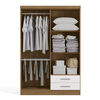 Closet Yardas Josefa 4 Puertas 2 Cajones Freij&oacute; Blanco