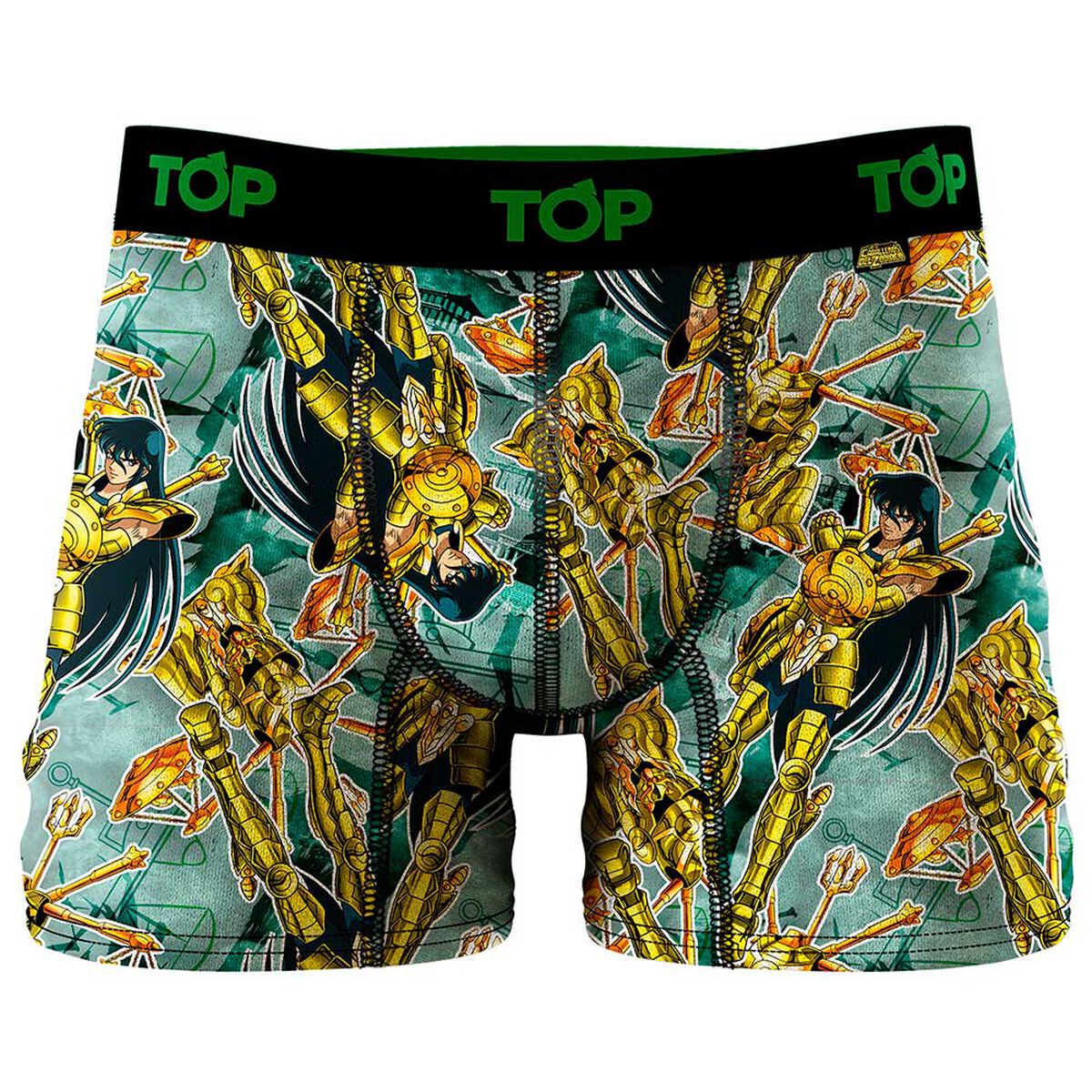 Pack 3 Bóxer Medio Caballeros Del Zodíaco Hombre Top