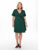 Vestido Corto Manga Corta Cuello V Mujer Only Carmakoma