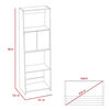 Escritorio + Gabinete + Biblioteca 120 + Biblioteca 160 + Repisa Wall 2A TuHome Note Blanco Miel