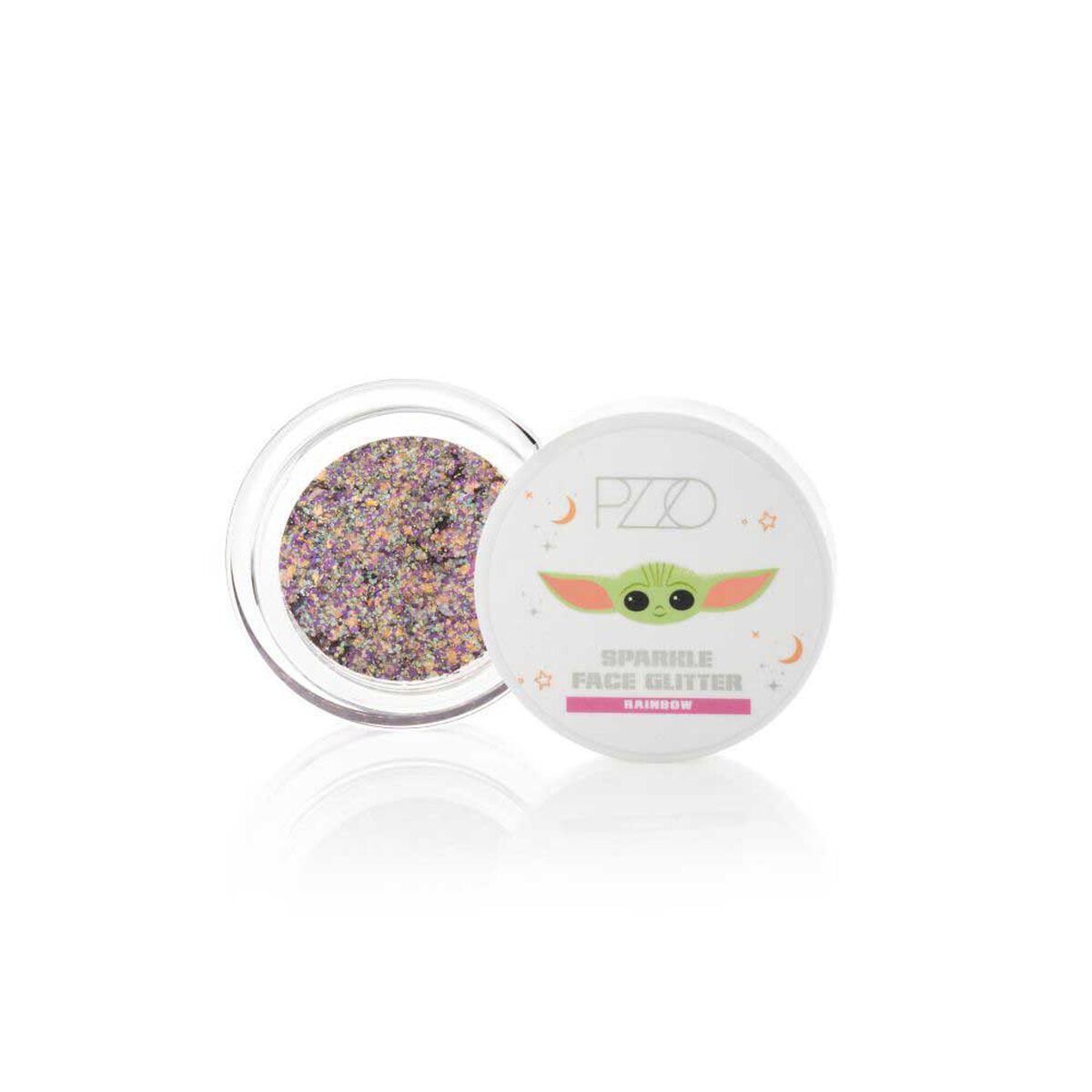 Sparkle Face Glitter Rainbow Petrizzio